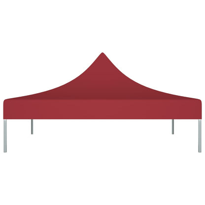 Party Tent Roof 3x3 m Burgundy 270 g/m²