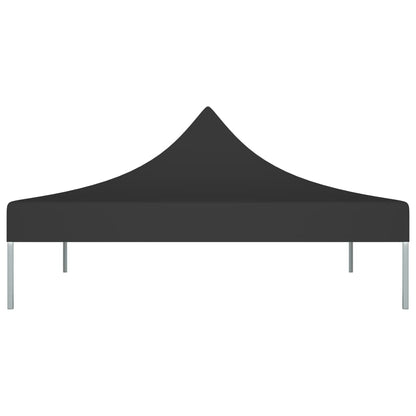 Party Tent Roof 3x3 m Black 270 g/m²