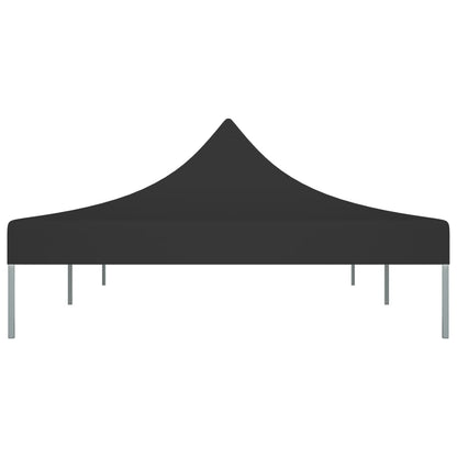 Party Tent Roof 6x3 m Black 270 g/m²