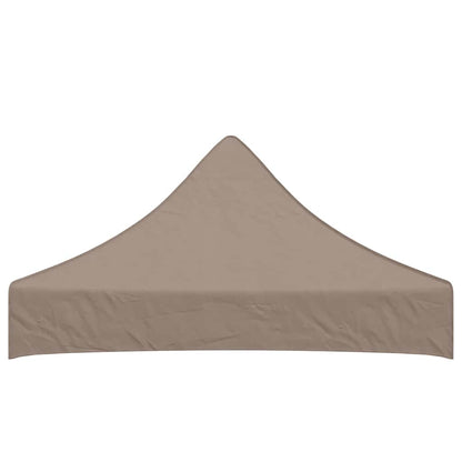 Party Tent Roof 2x2 m Taupe 270 g/m²
