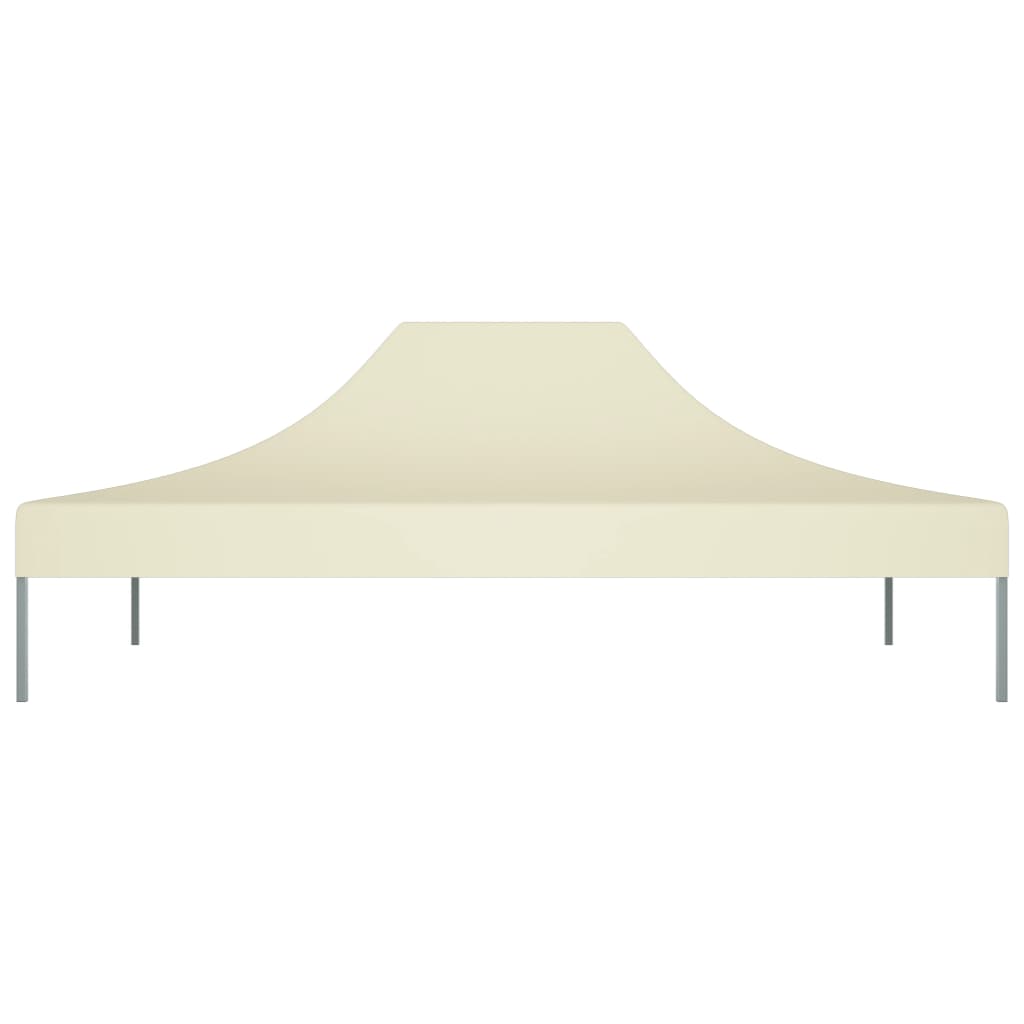 Party Tent Roof 4x3 m Cream 270 g/m²