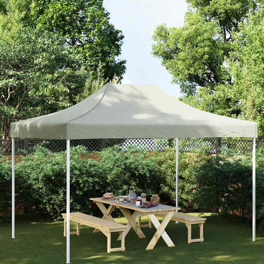 Party Tent Roof 4x3 m Cream 270 g/m²