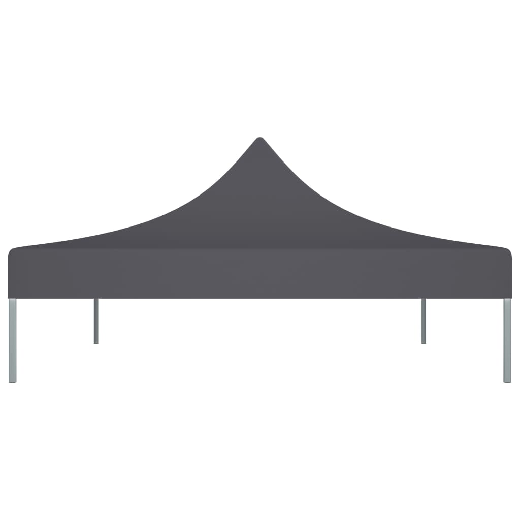 Party Tent Roof 4x3 m Anthracite 270 g/m²