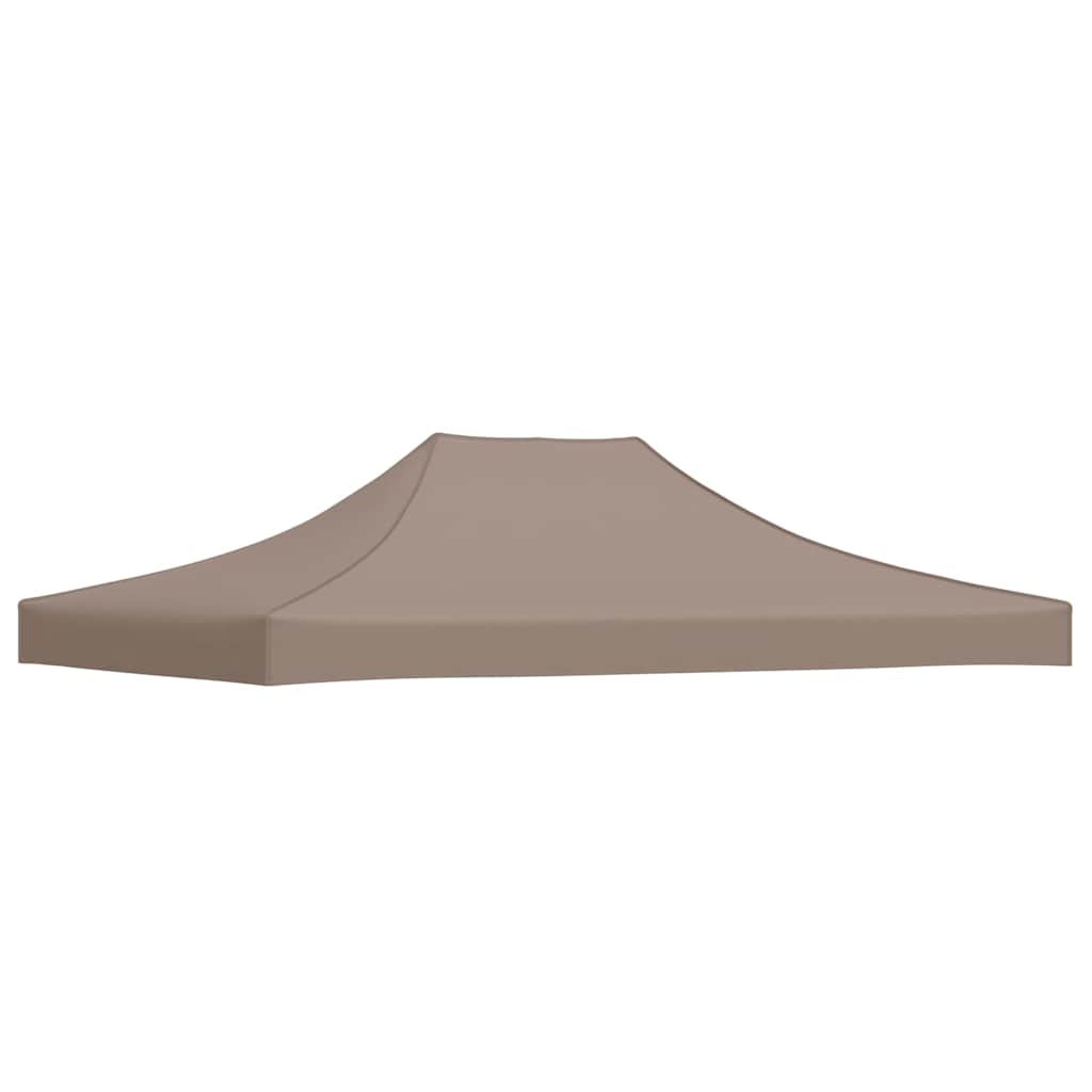 Party Tent Roof 4.5x3 m Taupe 270 g/m²