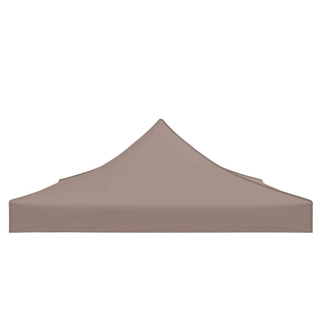 Party Tent Roof 4.5x3 m Taupe 270 g/m²