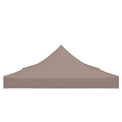 Party Tent Roof 4.5x3 m Taupe 270 g/m²