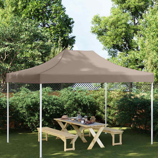 Party Tent Roof 4.5x3 m Taupe 270 g/m²