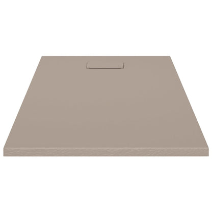 Shower Base Tray SMC Brown 120x70 cm