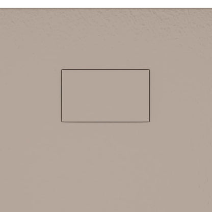 Shower Base Tray SMC Brown 120x70 cm