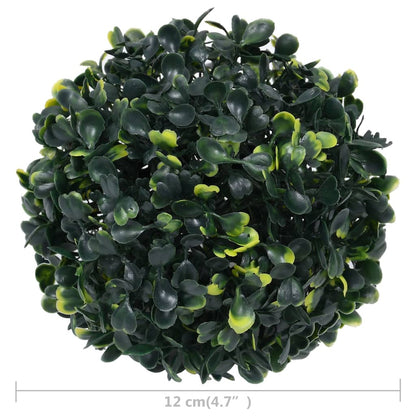Artificial Boxwood Balls 4 pcs 12 cm