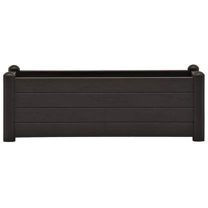 Garden Raised Bed PP Anthracite 100x43x35 cm