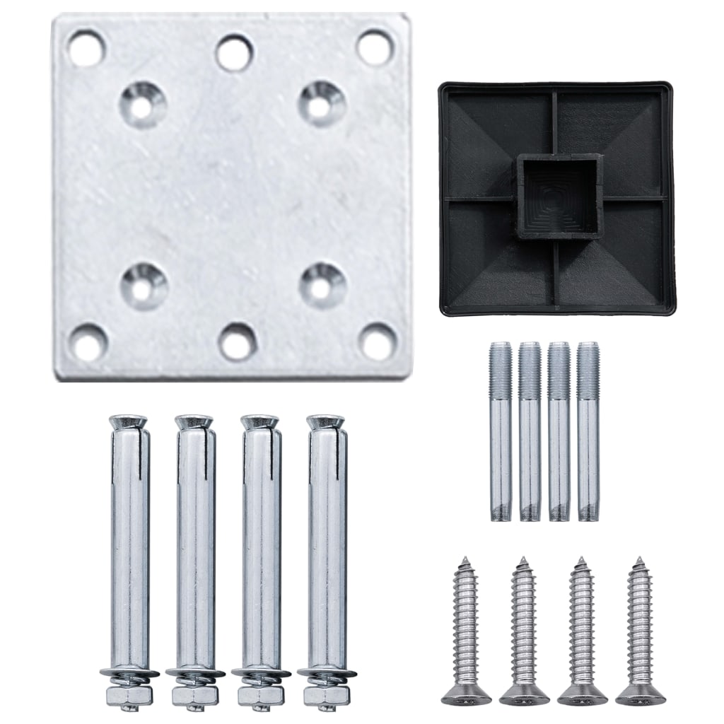 Fence Panel WPC 95x186 cm Brown