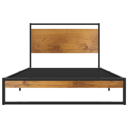 Bed Frame without Mattress Metal 90x200 cm