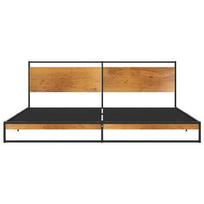 Bed Frame without Mattress Metal 200x200 cm