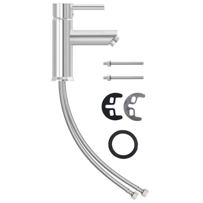 Bathroom Basin Faucet Chromed Finish 130x176 mm