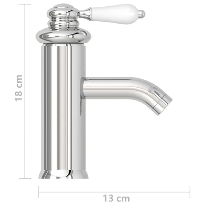 Bathroom Basin Faucet Chromed Finish 130x180 mm