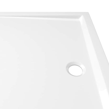 Rectangular ABS Shower Base Tray White 70x100 cm