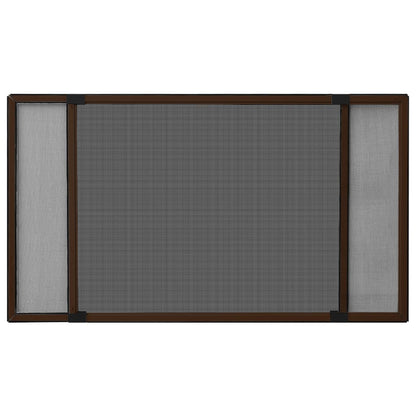 Extendable Insect Screen for Windows Brown