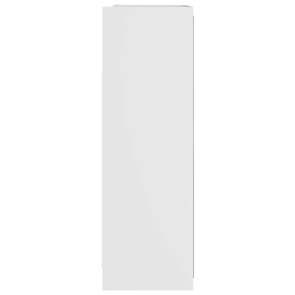 Bathroom Mirror Cabinet White 62.5x20.5x64 cm Engineered Wood