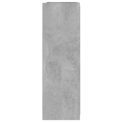 Bathroom Mirror Cabinet Concrete Grey 62.5x20.5x64 cm Engineered Wood