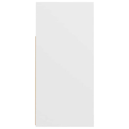 Sideboard with LED Lights White 80x35x75 cm