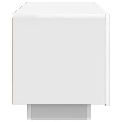 TV Cabinet White 100x35x40 cm Engineered Wood