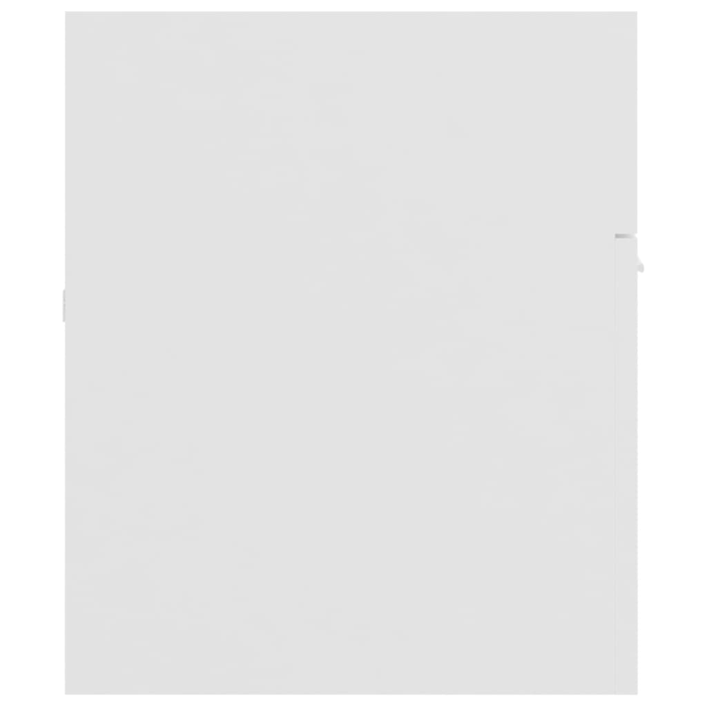 Sink Cabinet White 100x38.5x46 cm Engineered Wood