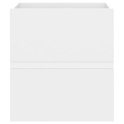 Sink Cabinet White 41x38.5x45 cm Engineered Wood