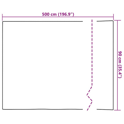 Self-adhesive Furniture Film Light Oak 500x90 cm PVC
