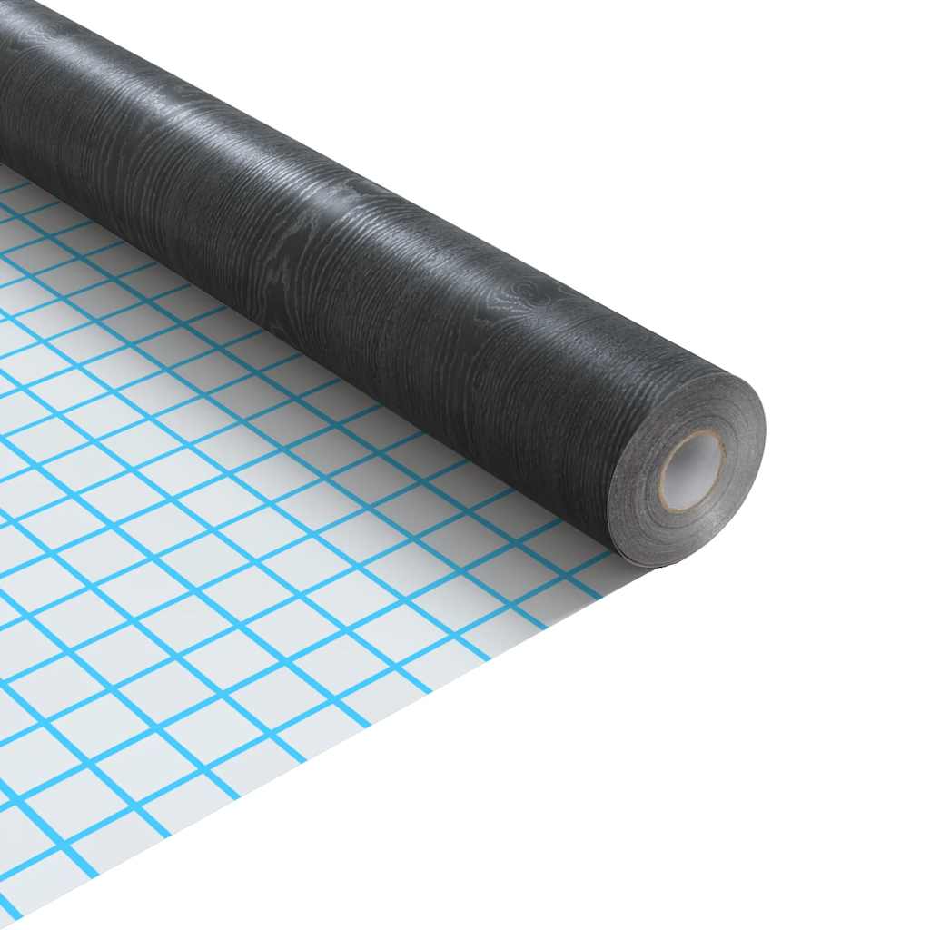 Self-adhesive Furniture Films 2 pcs Dark Wood 500x90 cm PVC