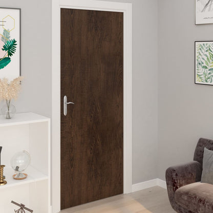 Self-adhesive Furniture Films 2 pcs Dark Oak  500x90 cm PVC