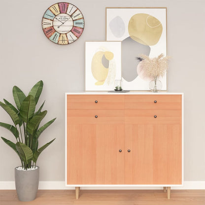 Self-adhesive Furniture Films 2 pcs Japanese Oak 500x90 cm PVC