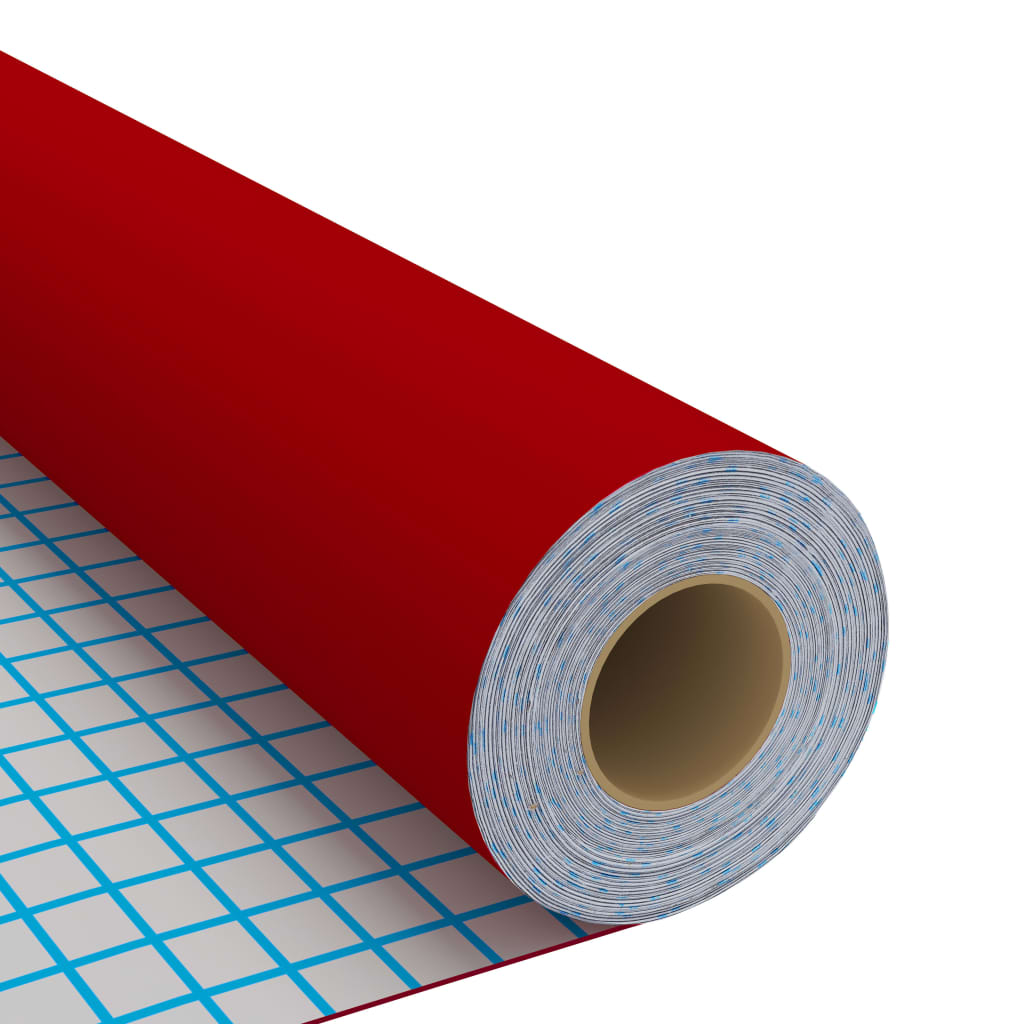 Self-adhesive Furniture Films 2 pcs Red 500x90 cm PVC