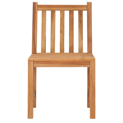 3 Piece Garden Dining Set 80x80 cm Solid Teak Wood