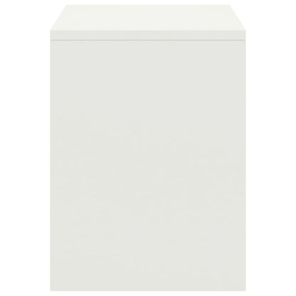 Bedside Cabinets 2 pcs White 35x30x40 cm Solid Pinewood