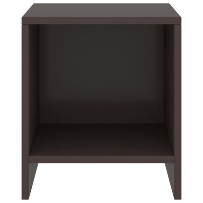 Bedside Cabinets 2 pcs Dark Brown 35x30x40 cm Solid Pinewood