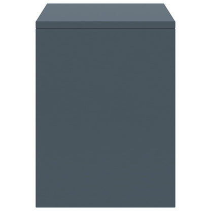 Bedside Cabinets 2 pcs Light Grey 35x30x40 cm Solid Pinewood
