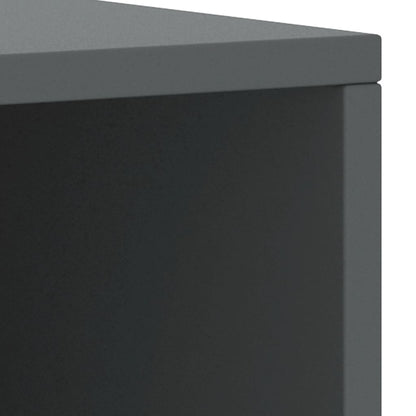 Bedside Cabinets 2 pcs Dark Grey 35x30x40 cm Solid Pinewood