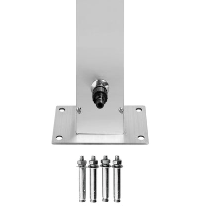 Garden Shower 220 cm Stainless Steel