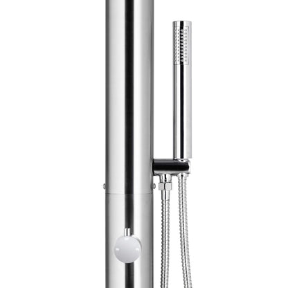 Garden Shower 220 cm Stainless Steel