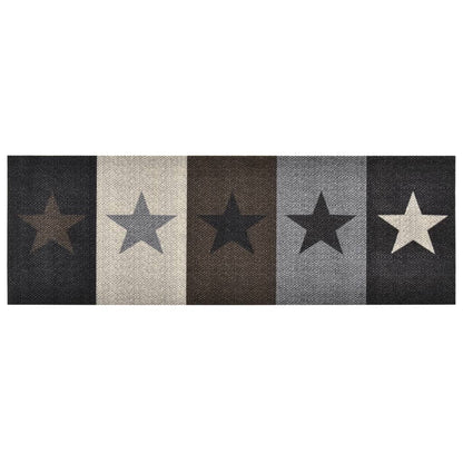 Kitchen Carpet Washable Stars 45x150 cm