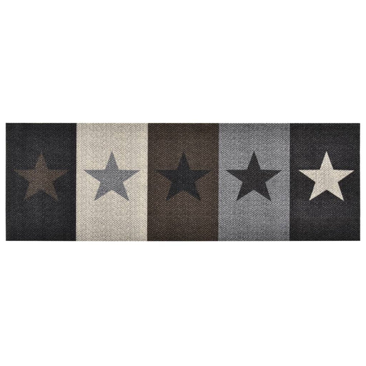 Kitchen Carpet Washable Stars 45x150 cm