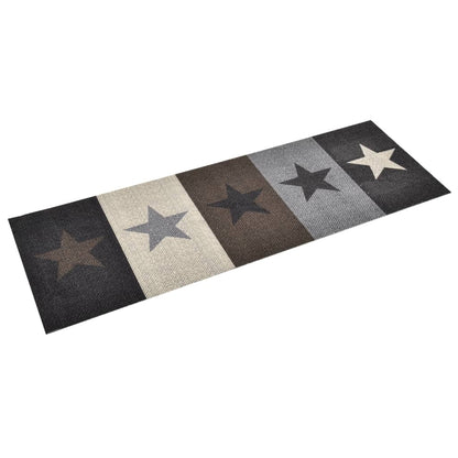 Kitchen Carpet Washable Stars 45x150 cm
