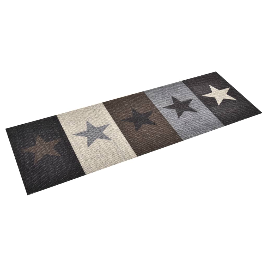 Kitchen Carpet Washable Stars 60x300 cm