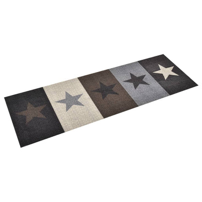 Kitchen Carpet Washable Stars 60x300 cm