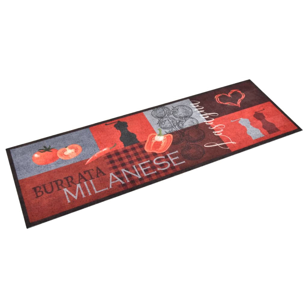Kitchen Carpet Washable Tomatoes 60x300 cm