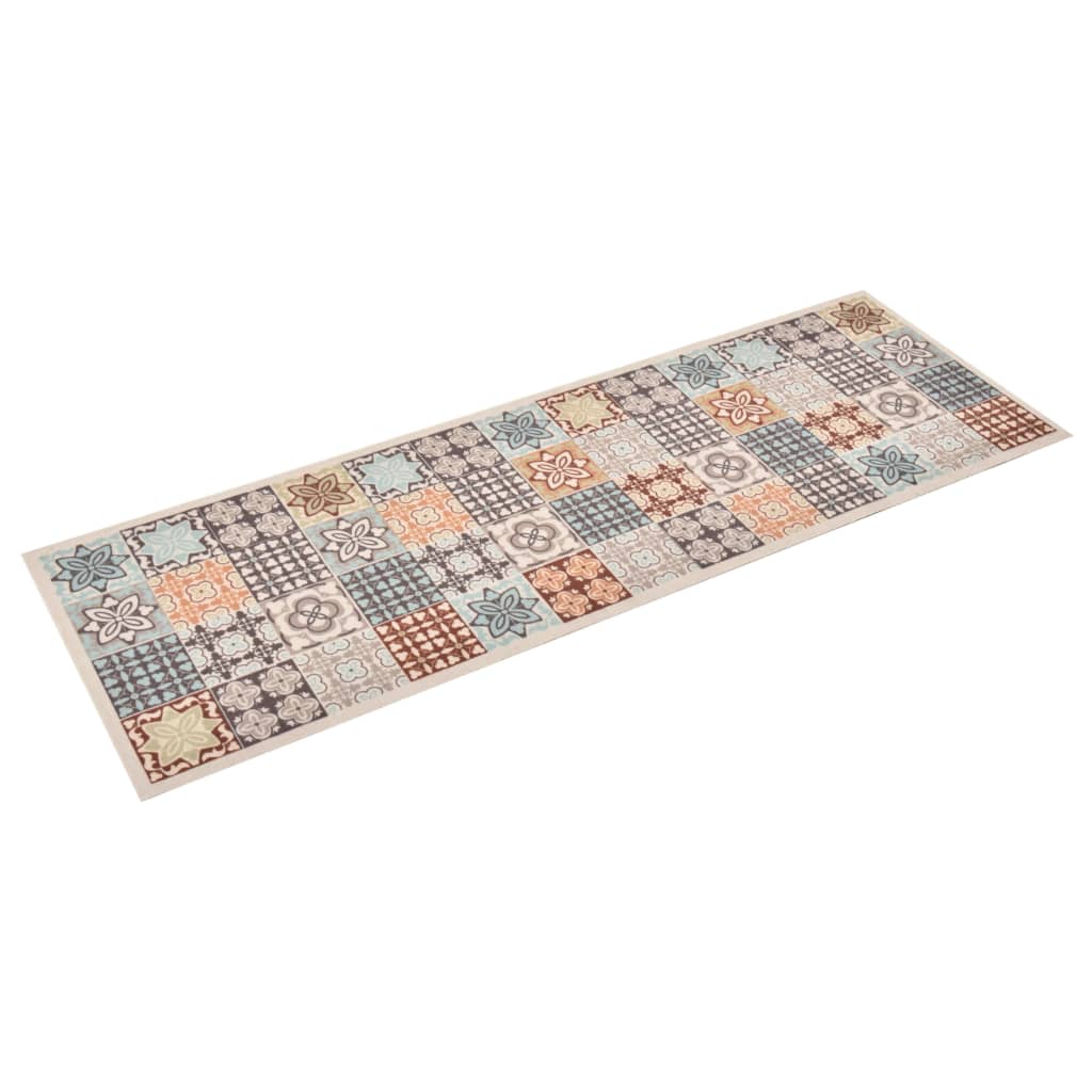 Kitchen Carpet Washable Mosaic Colour 45x150 cm