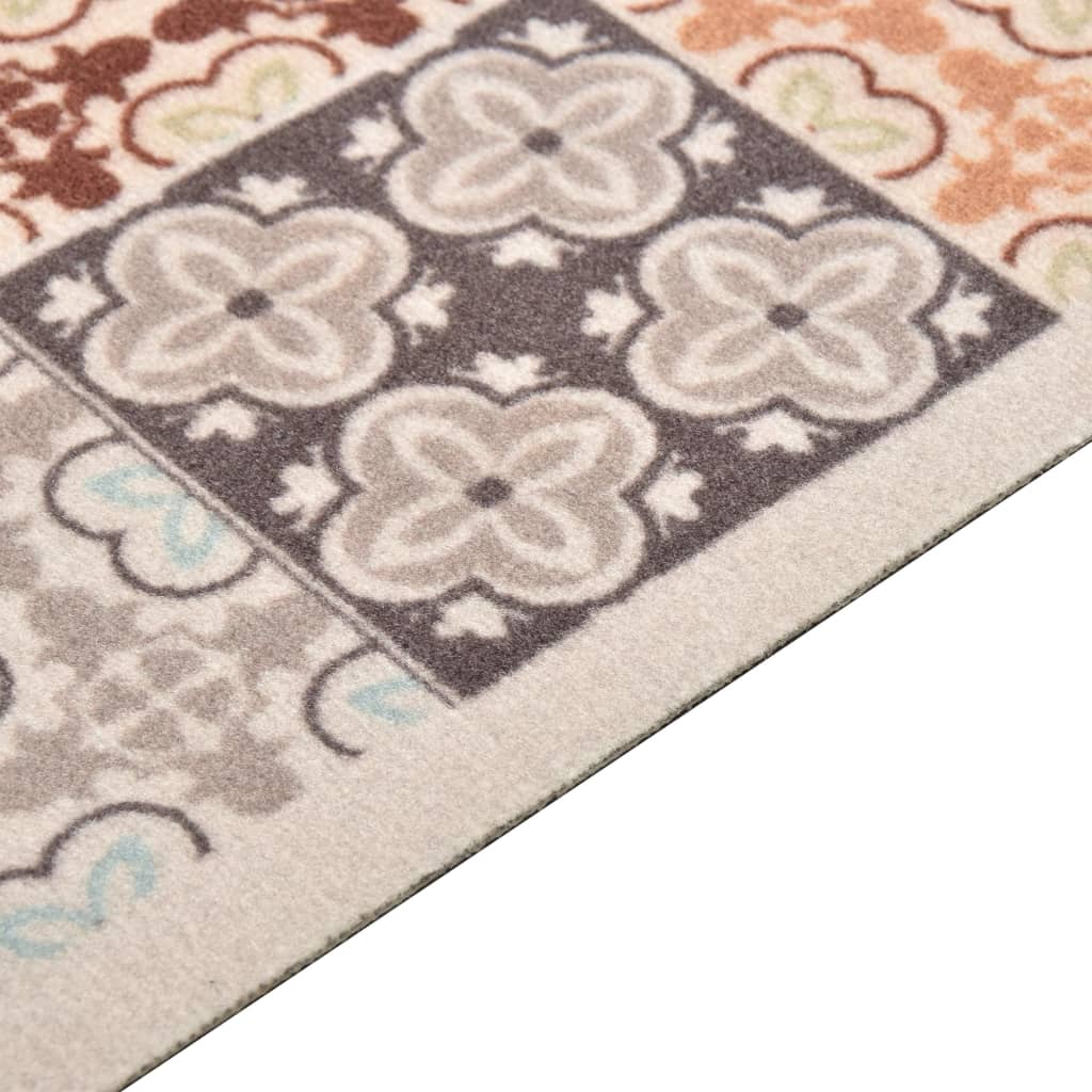 Kitchen Carpet Washable Mosaic Colour 45x150 cm