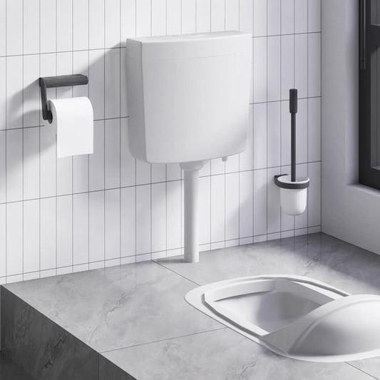 Toilet Cistern with Bottom Water Inlet 3/6 L Grey