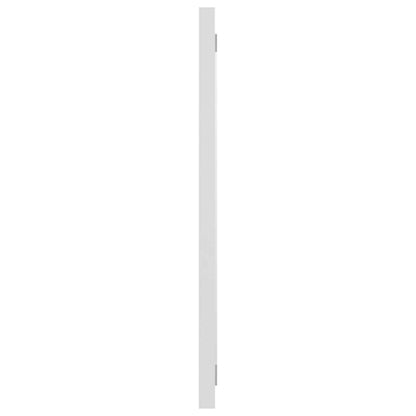 2 Piece Bathroom Furniture Set White Engineered Wood